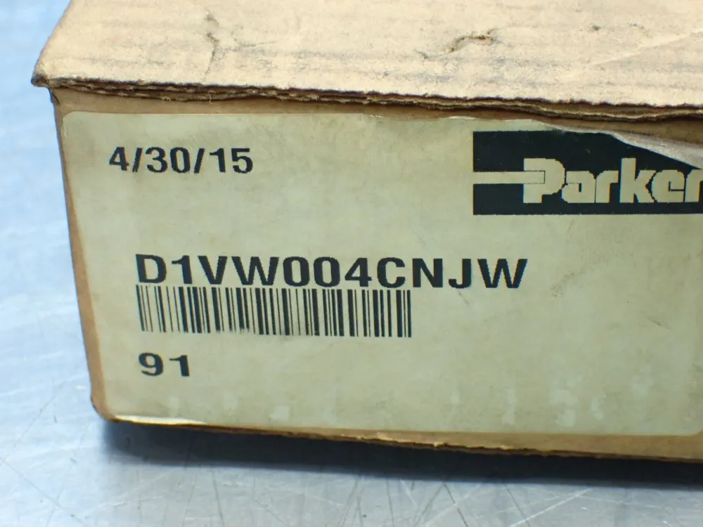 Parker Hydraulic Directional Control Valve - D1vw004cnjw