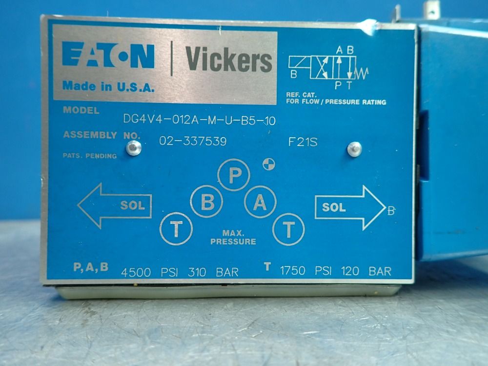 Eaton Corporation Hydraulic Valve - 02-337539