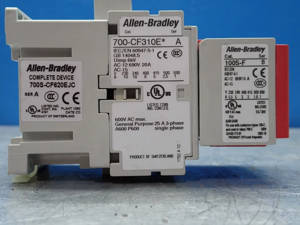 Allen-bradley Safety Control Relay - 700s-cf620ejc