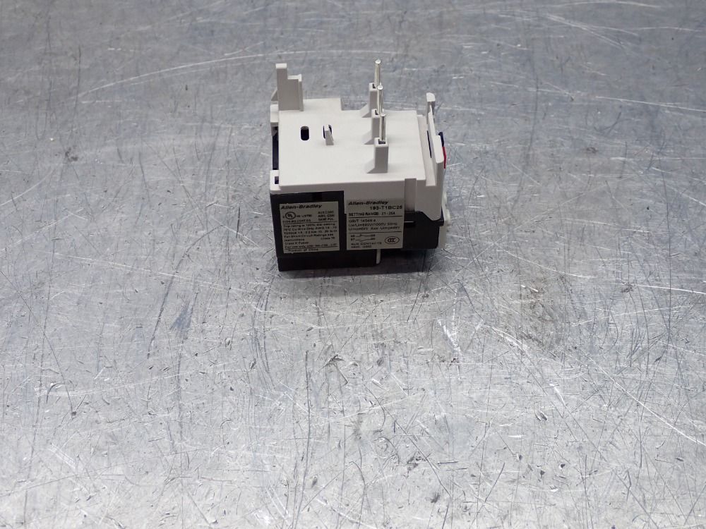 Allen-bradley Thermal Overload Relay, Qty: 2 - 193-t1bc25