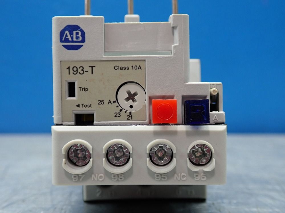 Allen-bradley Thermal Overload Relay, Qty: 2 - 193-t1bc25