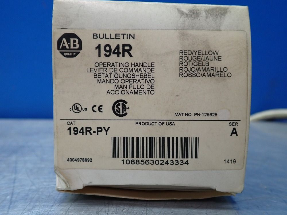 Allen-bradley Operating Handle - 194r-py