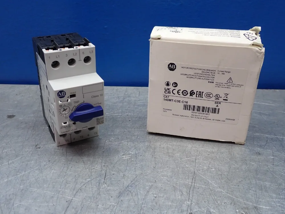 Allen-bradley Motor Protection Circuit Breaker - 140mt-c3e-c16