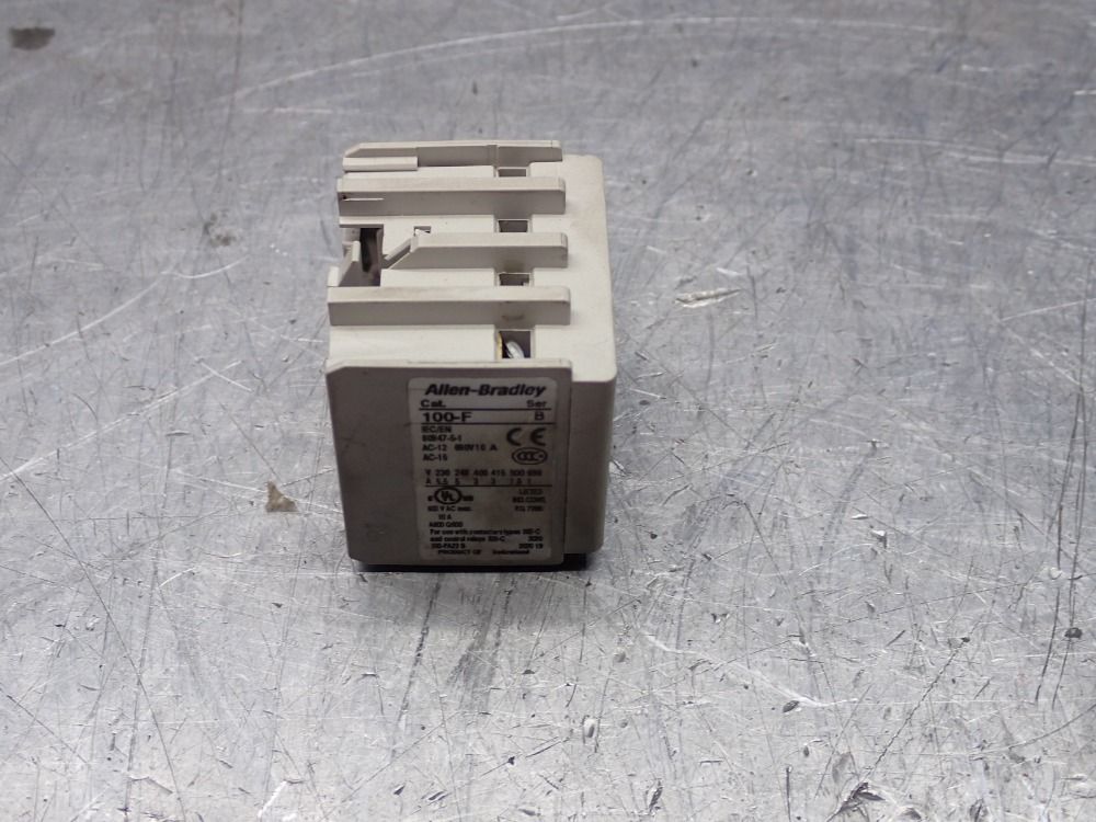 Allen-bradley Auxiliary Contact, Qty: 3 - 100-fa22