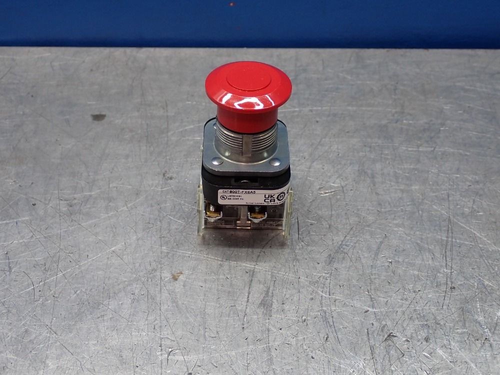Allen-bradley Push Button, Red - 800t-fx6a5