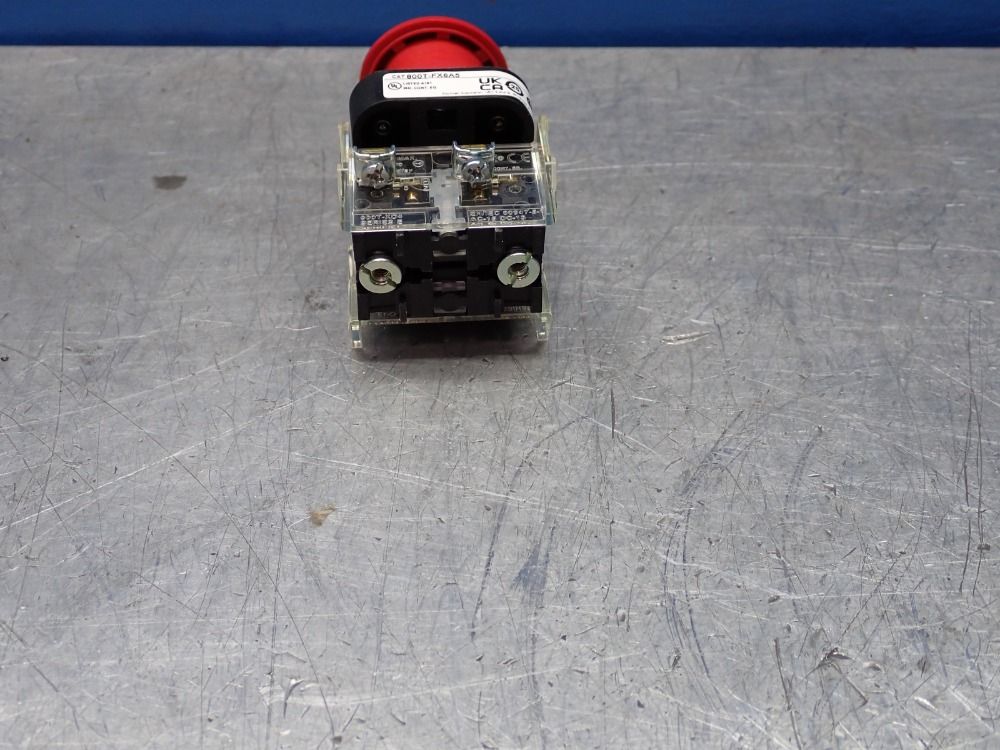 Allen-bradley Push Button, Red - 800t-fx6a5