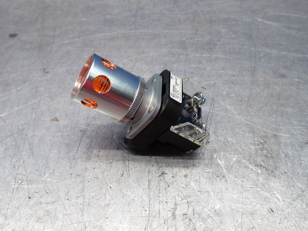 Allen-bradley Push Button, Amber - 800t-qa24a