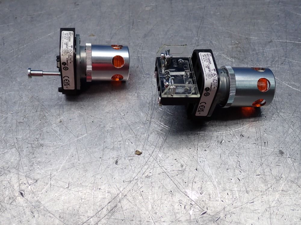 Allen-bradley Push Button, Amber, Qty: 2 - 800t-qa24a