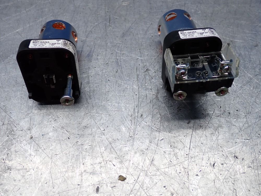 Allen-bradley Push Button, Amber, Qty: 2 - 800t-qa24a