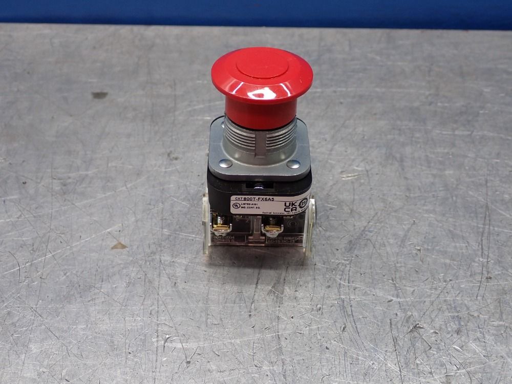 Allen-bradley Push Button, Red - 800t-fx6a5