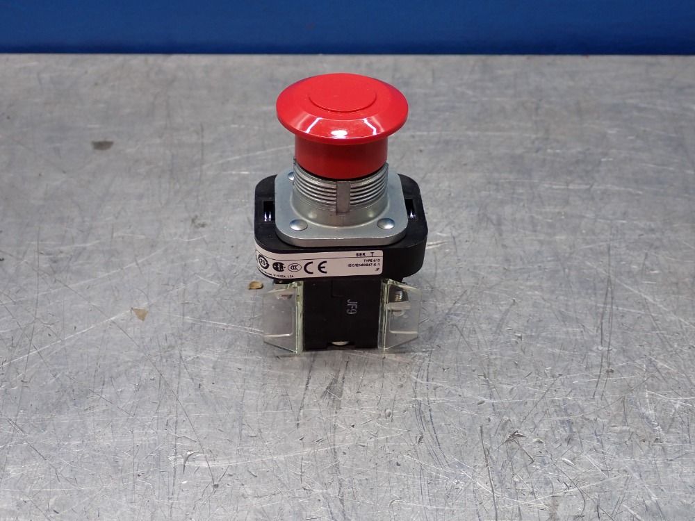Allen-bradley Push Button, Red - 800t-fx6a5