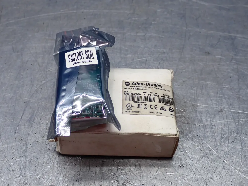Allen-bradley Sink/source Module - 2080-iq4ob4