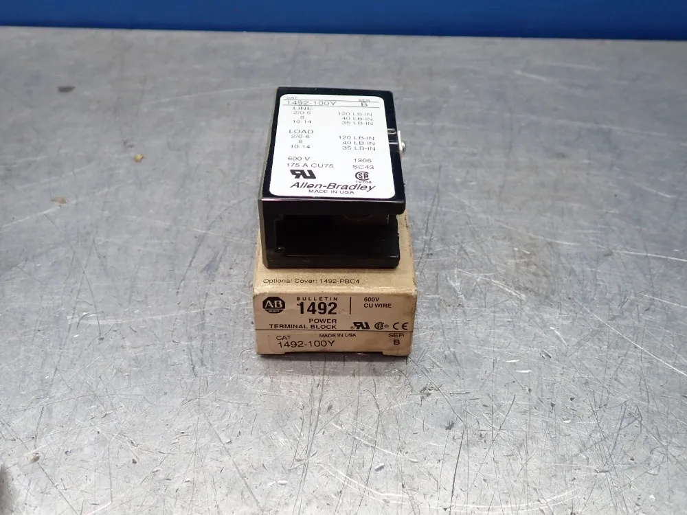 Allen-bradley Lot Of 2 Panel Mounting - 1492-100y