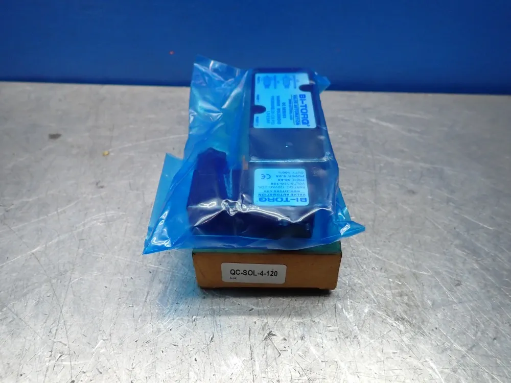 Bi Torq Solenoid Valve - Qc-sol-4-120