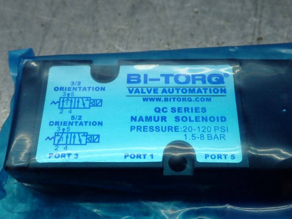 Bi Torq Solenoid Valve - Qc-sol-4-120