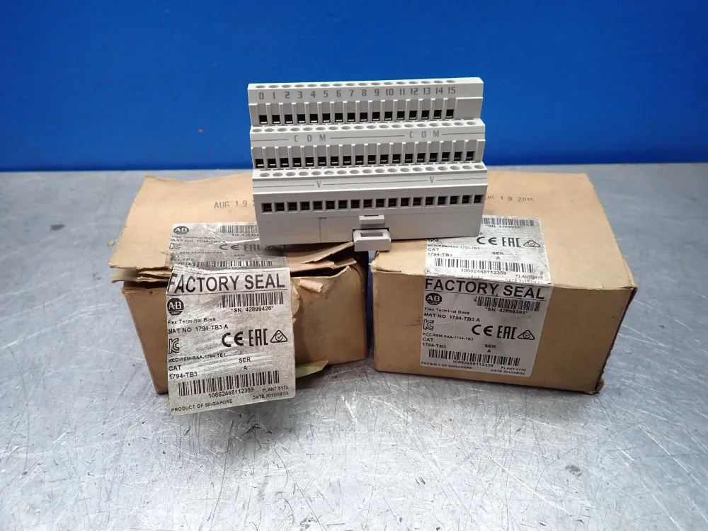 Allen-bradley Terminal Base, Qty: 2 - 1794-tb3