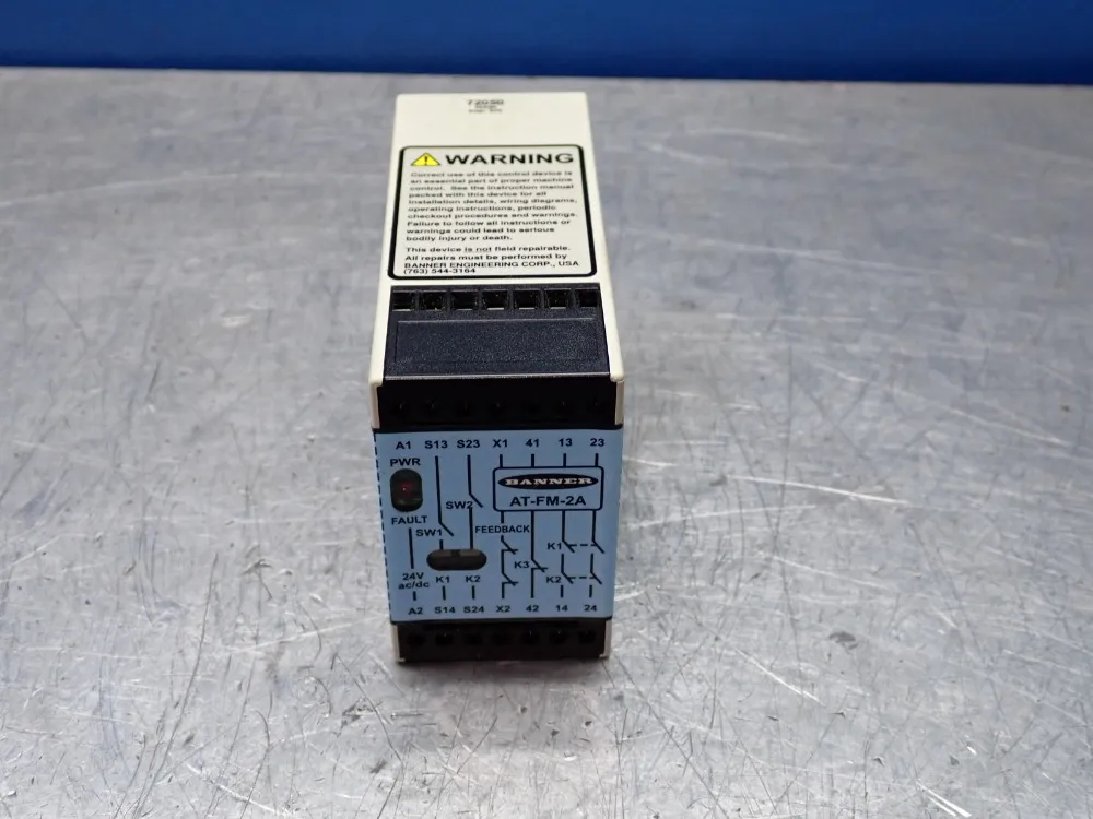 Banner Engineering Safety Relay - At-fm-2a