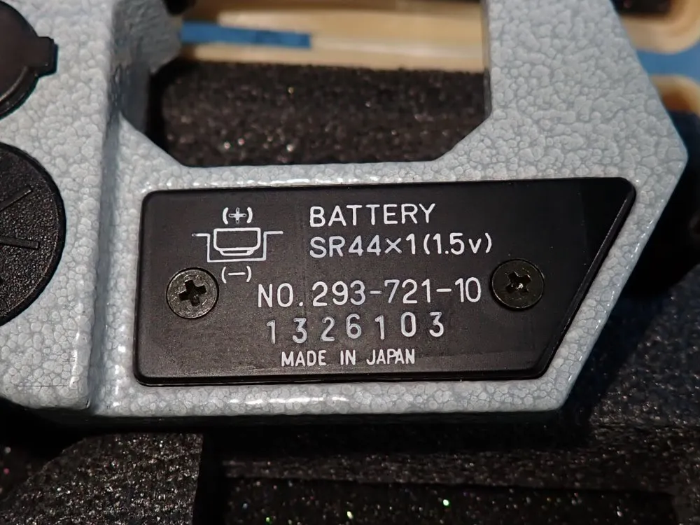 Mitutoyo Digimatic Micrometer - 293-721-10
