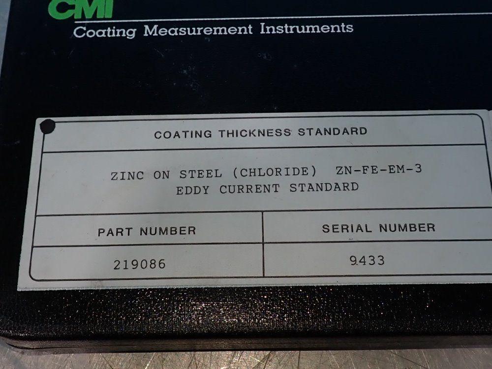 Cmi Coating Thickness Standard - 219086