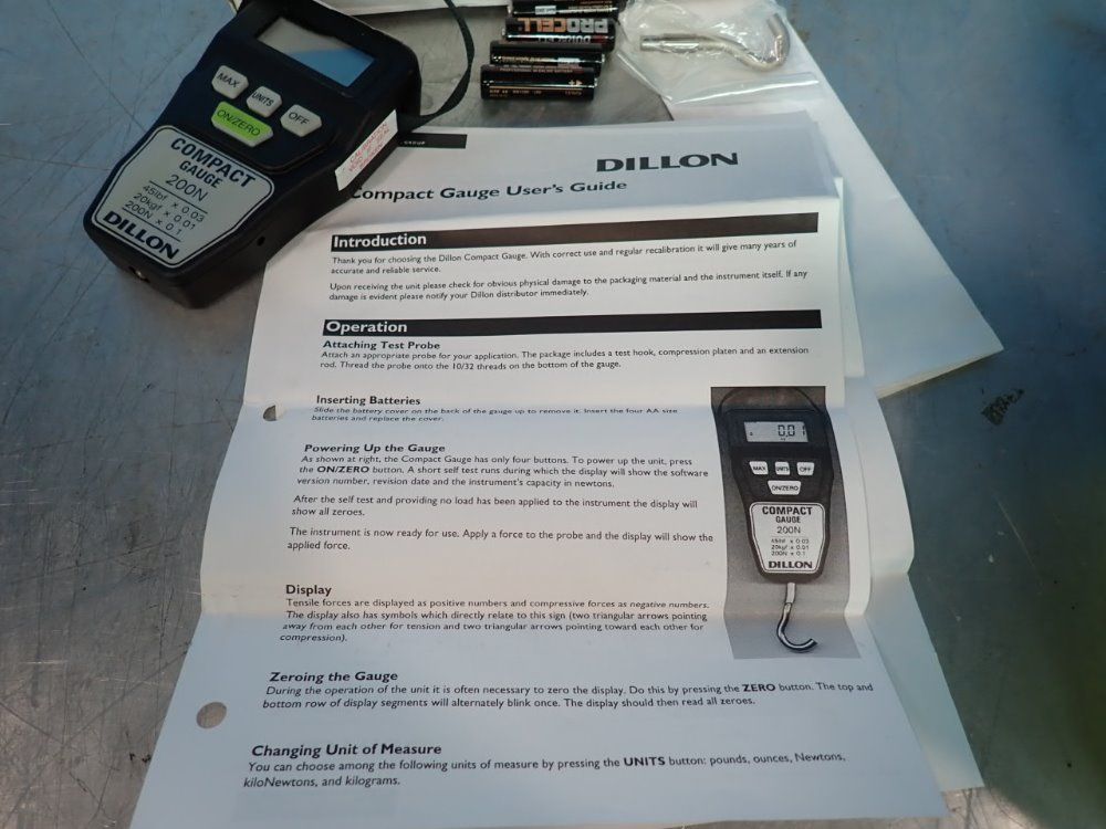 Dillon Compact Gauge - 49752-0015