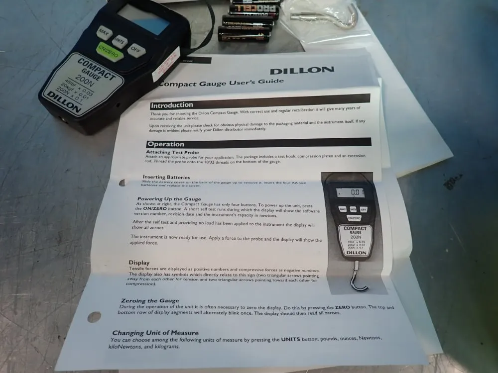 Dillon Compact Gauge - 49752-0015