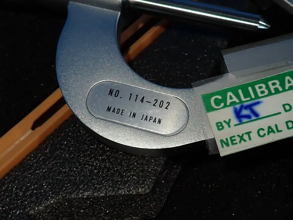 Mitutoyo Micrometer - 114-202