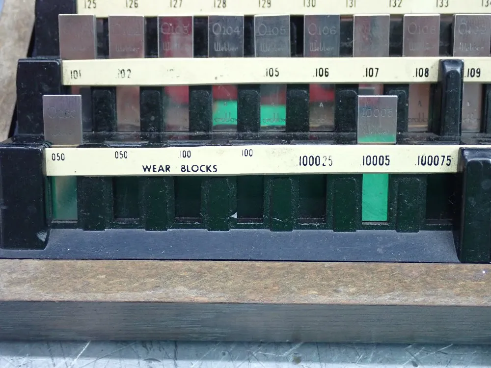 L.s. Starrett Calibration Master Gage Block Set - Rcs81a