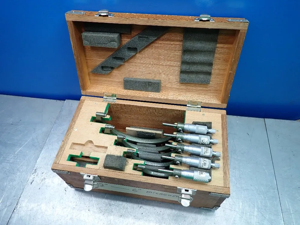 Mitutoyo Outside Micrometer Set