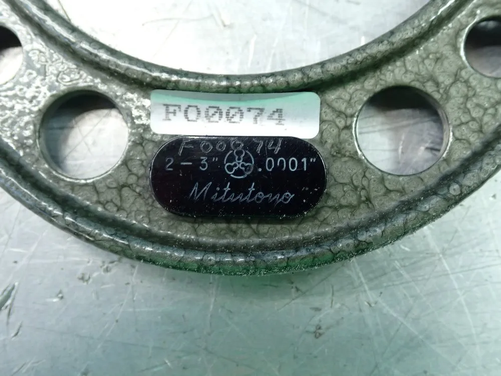 Mitutoyo Outside Micrometer Set