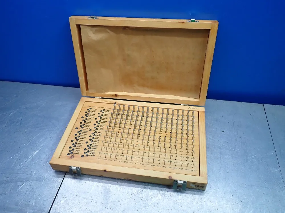 Meyer .0615/.2505 Pin Gage Set - M-15