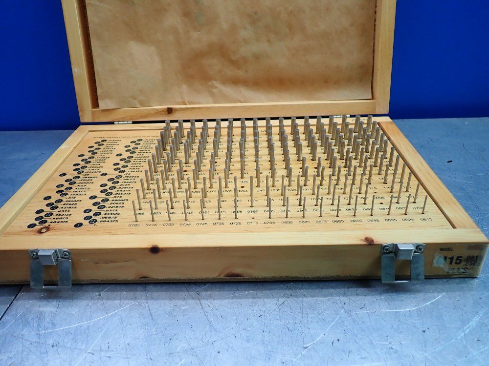 Meyer .0615/.2505 Pin Gage Set - M-15