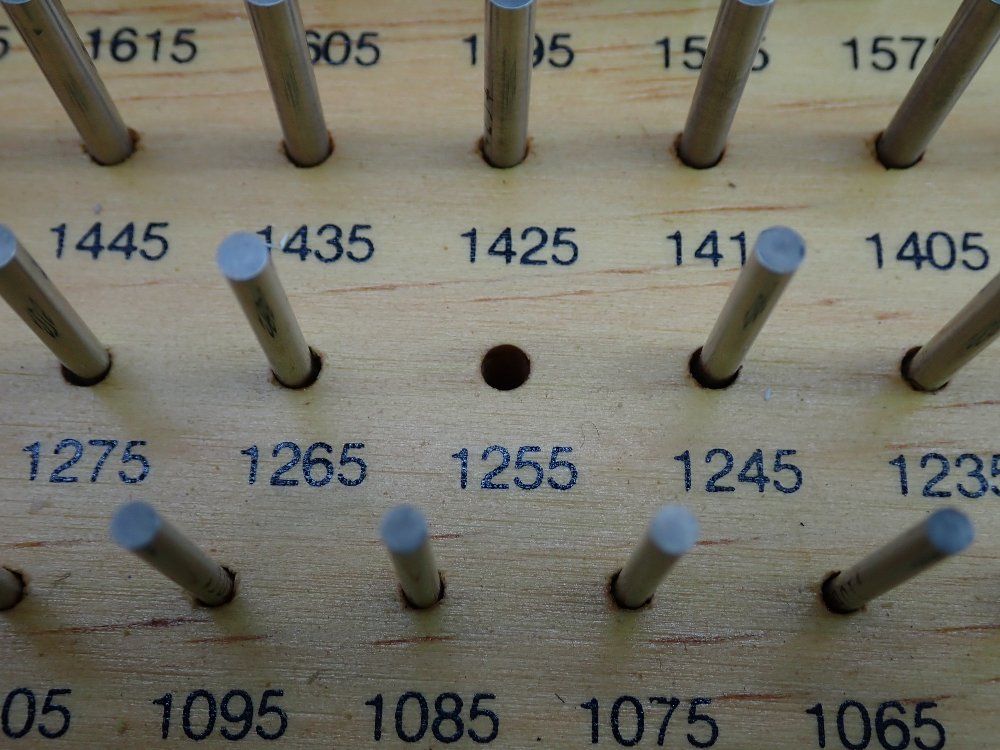 Meyer .0615/.2505 Pin Gage Set - M-15