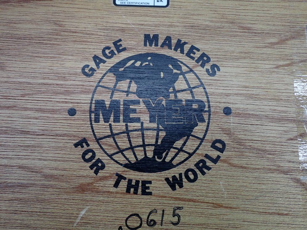 Meyer .0615/.2505 Pin Gage Set - M-15