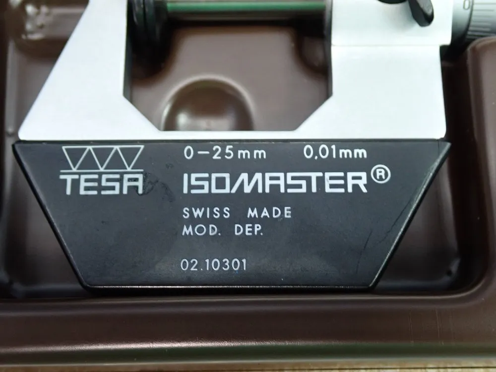 Tesa 0-22mm/.01mm Micrometer - 02.10301