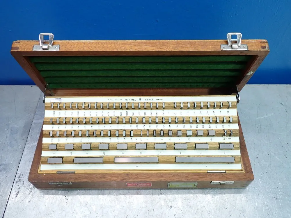 Hommel Werke Calibration Master Gage Block Set
