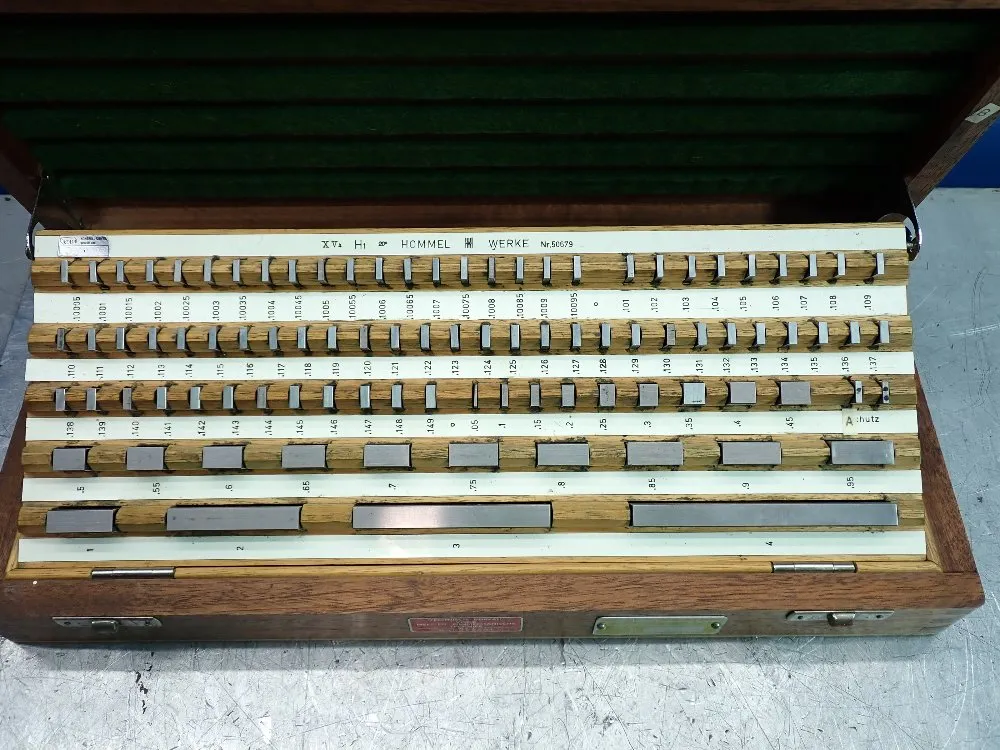 Hommel Werke Calibration Master Gage Block Set