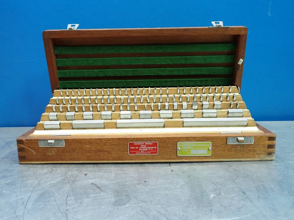 Hommel Werke Calibration Master Gage Block Set
