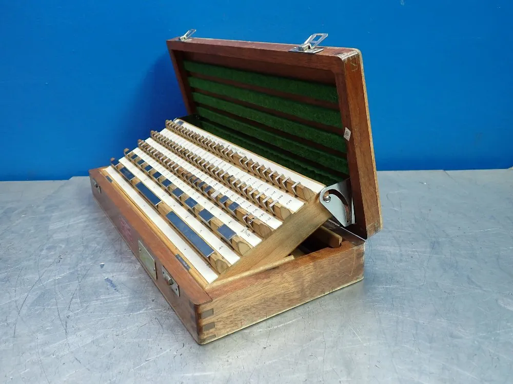 Hommel Werke Calibration Master Gage Block Set