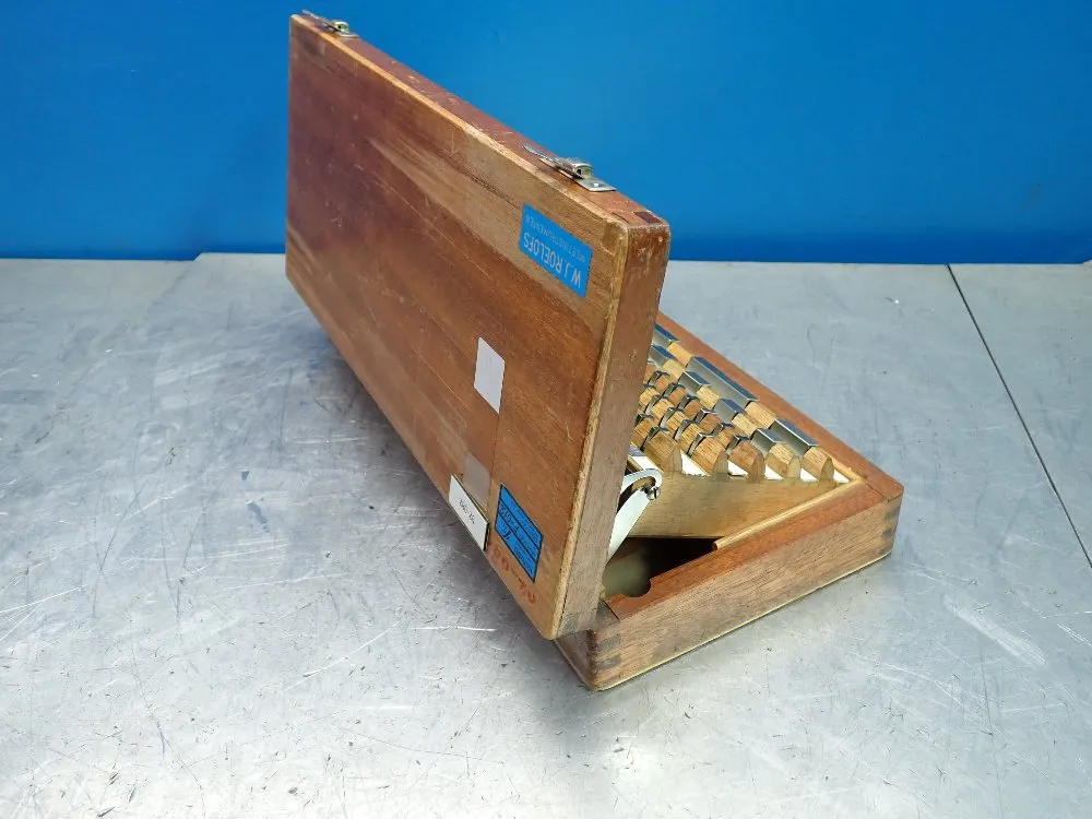 Hommel Werke Calibration Master Gage Block Set