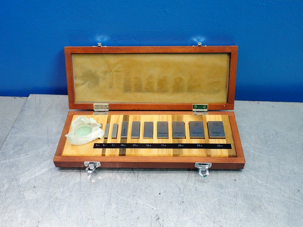 Mitutoyo Calibration Master Gage Block Set - Bm1-10m-1