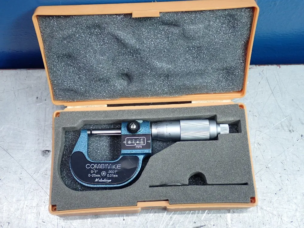 Mitutoyo 0-25mm/.01mm Indicating Micrometer - No. 159-211 N