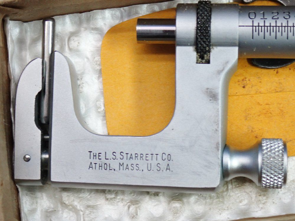 L.s. Starrett Micrometers 2 Pcs - No. 220