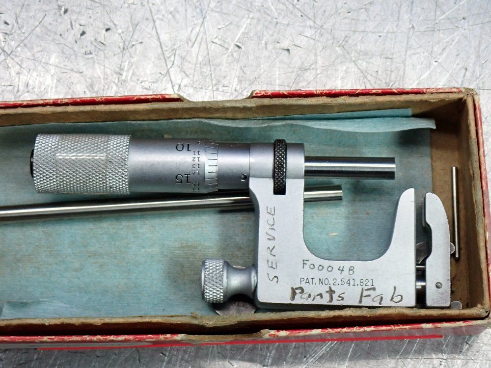 L.s. Starrett Micrometers 2 Pcs - No. 220