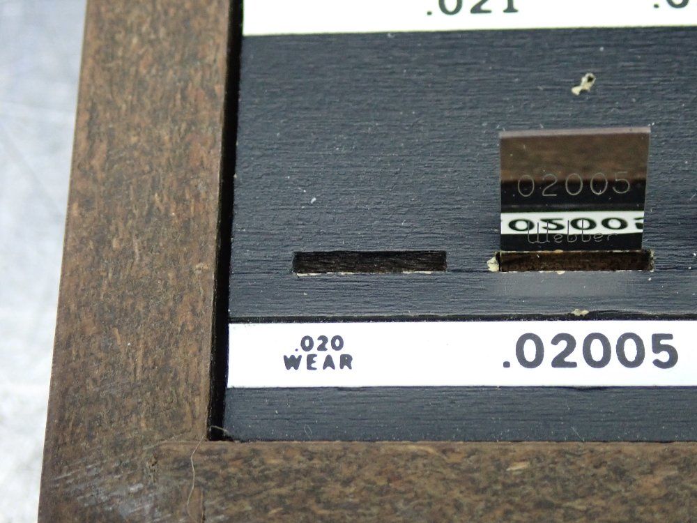 L.s. Starrett Calibration Gage Set - Rc28aa