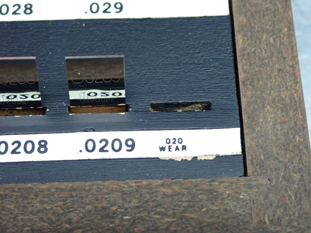 L.s. Starrett Calibration Gage Set - Rc28aa