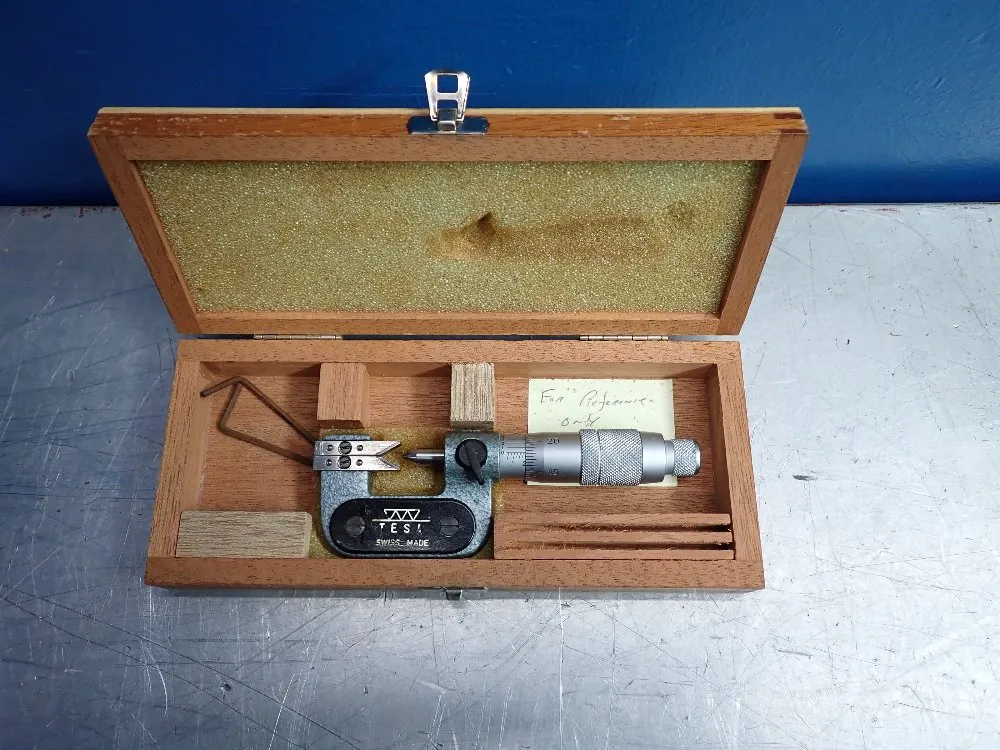 Tesa .05"-.3" Micrometer