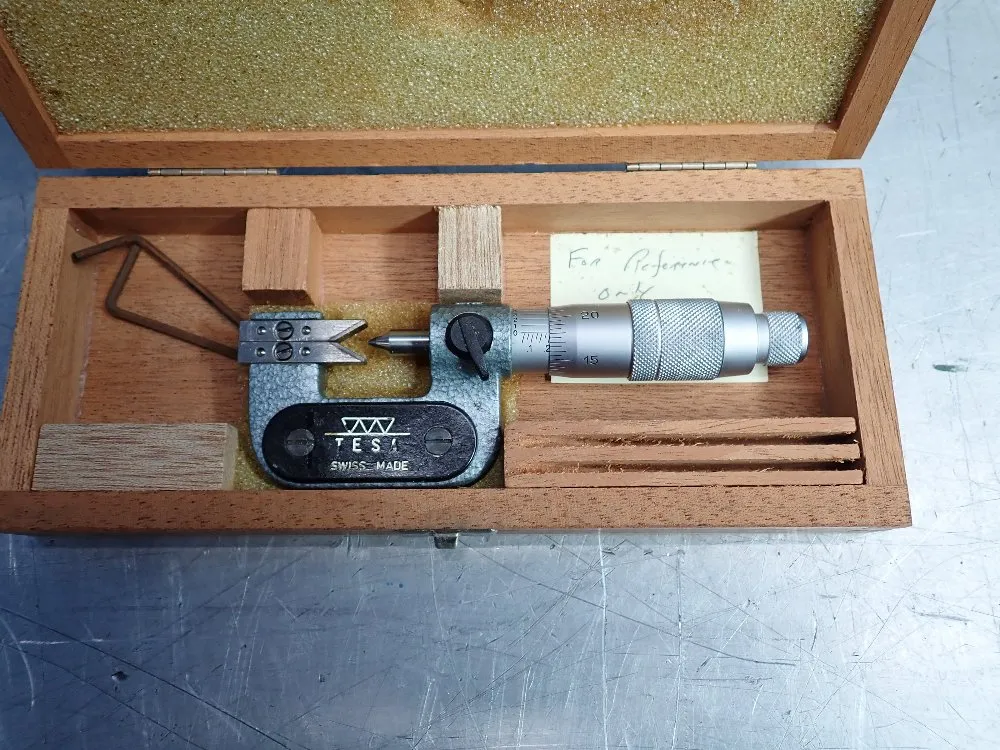 Tesa .05"-.3" Micrometer
