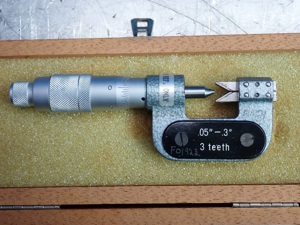 Tesa .05"-.3" Micrometer