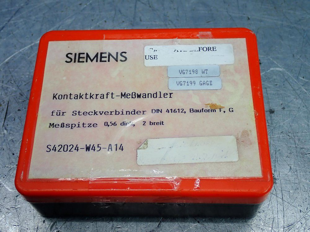 Siemens Contact Force Transducer - S42024-w45-a14