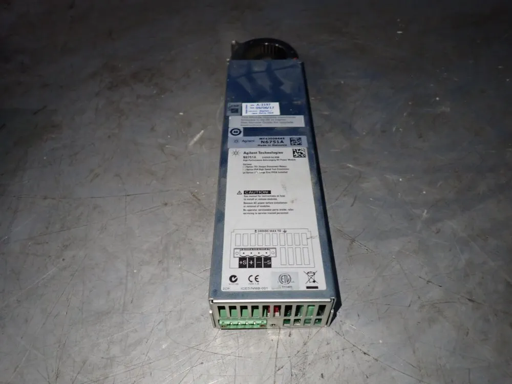 Agilent Technologies Dc Power Module - N6751a
